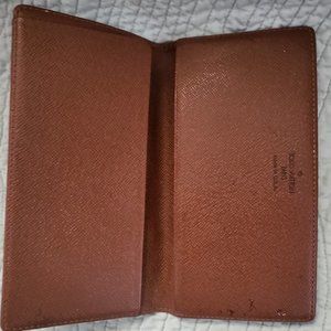 Louis Vuitton Checkbook cover